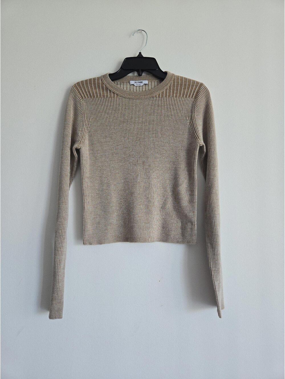 RE/DONE Knit Sweater (S)